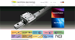 Desktop Screenshot of nbeurope.com