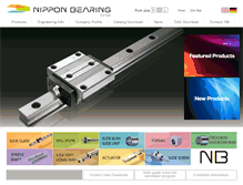 Tablet Screenshot of nbeurope.com
